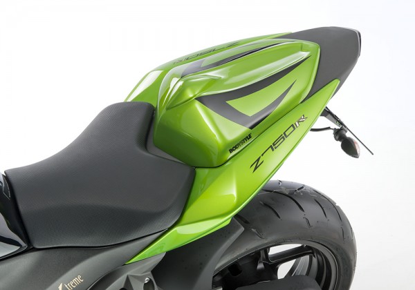 Sitzkeil mit ABE - grün (Candy Lime Green) - Kawasaki Z 750 R [2011-]