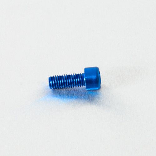 Alu Schraube Zylinderkopf - M8x20mm (LPB820B) - Farbe:blau