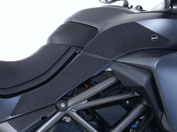 R&G Eazi-Grip Tank Traction Pads WEISS/TRANSPARENT für Ducati Multistrada 1260,1260S,1260D-AIR/Pikes