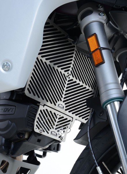 R&G Edelstahl Kühler Protektor Gitter für die Ducati Multistrada 1200/S '15- und Multistrada 1260 '1