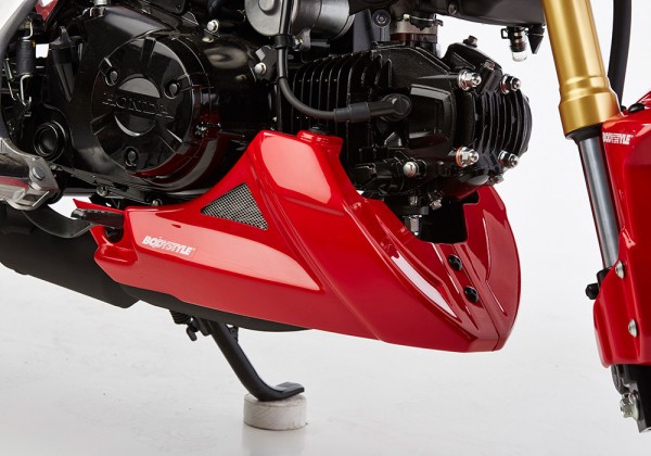 Bugspoiler mit ABE - rot (Pearl Valentine Red, R353) - Honda MSX 125/Grom
