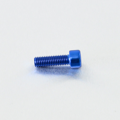 Alu Schraube Zylinderkopf - M8x25mm (LPB825B) - Farbe:blau