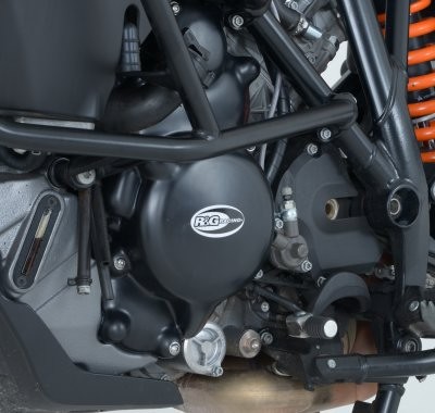 R&G Motor Seitendeckel Protektor Kit (2Stk) For The KTM 1050 Adventure '15-, KTM 1090 Adventure '17-