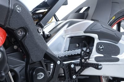 R&G Eazi-Grip™ Stiefel Schutz Pads für BMW S1000RR '15-, S1000R '17- (Schwingen und Frame) - schwarz