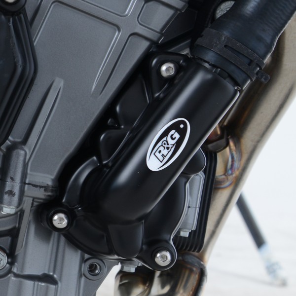 R&G Motor Seitendeckel Protektors für KTM 790 Duke '18- (Rechte Seite - Water Pump)