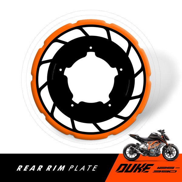Bagoros Rear Wheel Plate KTM DUKE 125 / 200 / 250 / 390 MY 2017+ | ROTOR