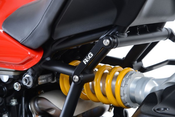 Abdeckplatte für hinteren Soziusrasten Halter für Ducati Monster 1200 R '16-