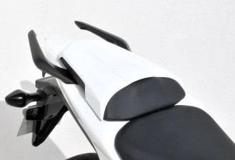 Sitzkeil mit ABE - weiß (Ross White) - Honda CBR500R,CB 500 F/X
