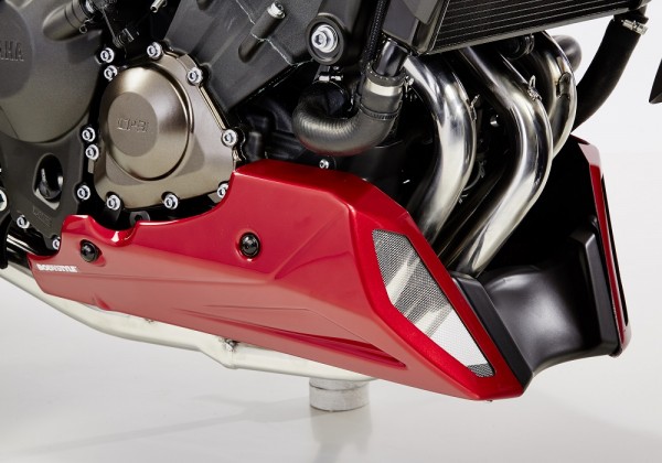 Bugspoiler mit ABE - rot (Lava Red) - Yamaha MT 09 Tracer