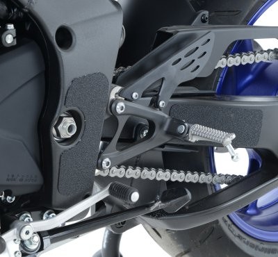 R&G Eazi-Grip™ Stiefel Schutz Pads für Yamaha YZF-R1 '13-'14 - schwarz