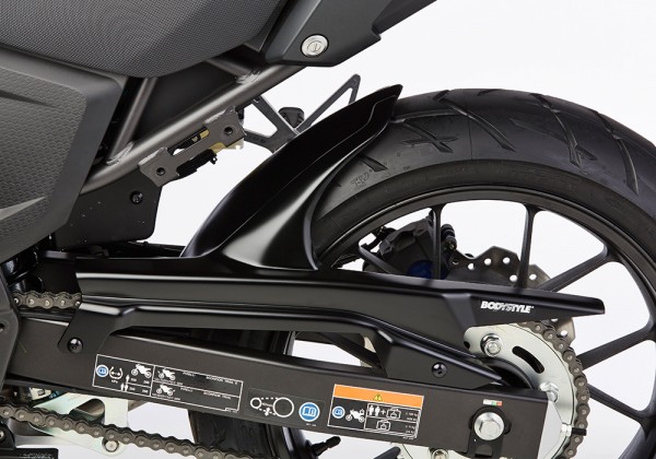 Hinterradabdeckung mit ABE - Sportsline Black-Edition - Honda CBR500R/CB 500F/X ( 2013- )