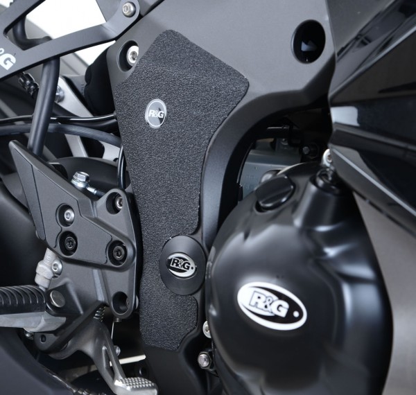 R&G Eazi-Grip™ Stiefel Schutz Pads für Kawasaki Z1000SX '17- - schwarz