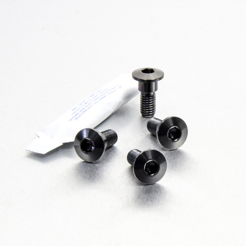 Titan Fussrastenhalter Schrauben Kit (TIRREST290BK) - Farbe: schwarz