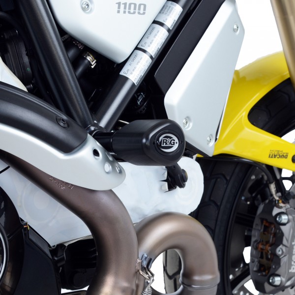 R&G Crash Protektors Sturzpads - Aero Style für Ducati Scrambler 1100 '18-