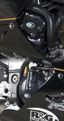R&G Motor Seitendeckel Protektor Kit (2Stk) für Kawasaki ZX10R ('04-'05)