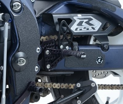 R&G Eazi-Grip™ Stiefel Schutz Pads für Suzuki GSXR600 / GSXR750 '11- - schwarz